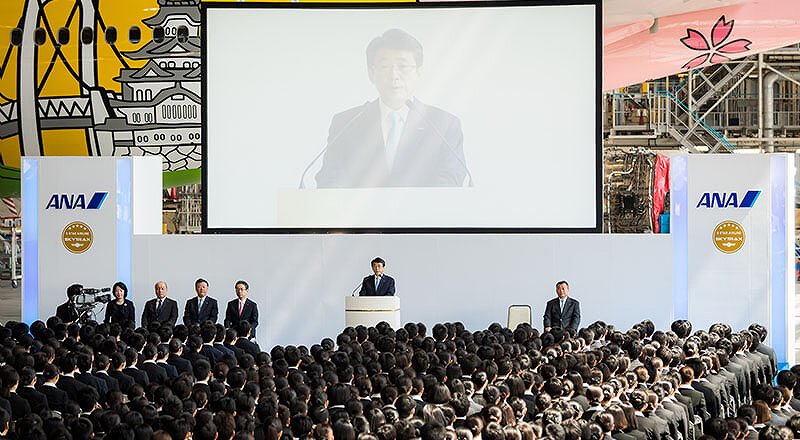 イベント会社のニューズベース|入社式を通じて新入社員に伝えたいメッセージ