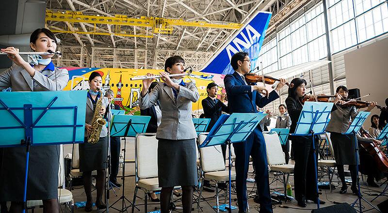 イベント会社のニューズベース｜ANAグループ社員によって構成されるオーケストラ「ANA Team HND Orchestra」