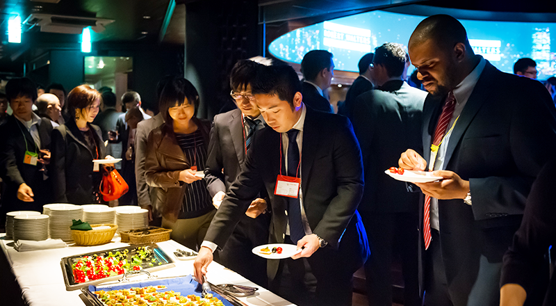 イベント会社のニューズベース｜参加者がご満足頂けるようなケータリングも重要です。