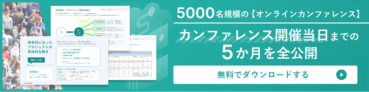 カンファレンス開催プロセスの紹介資料はこちら